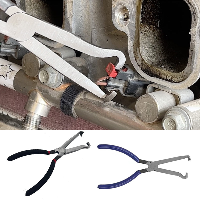 Car oil pipe separation pliers