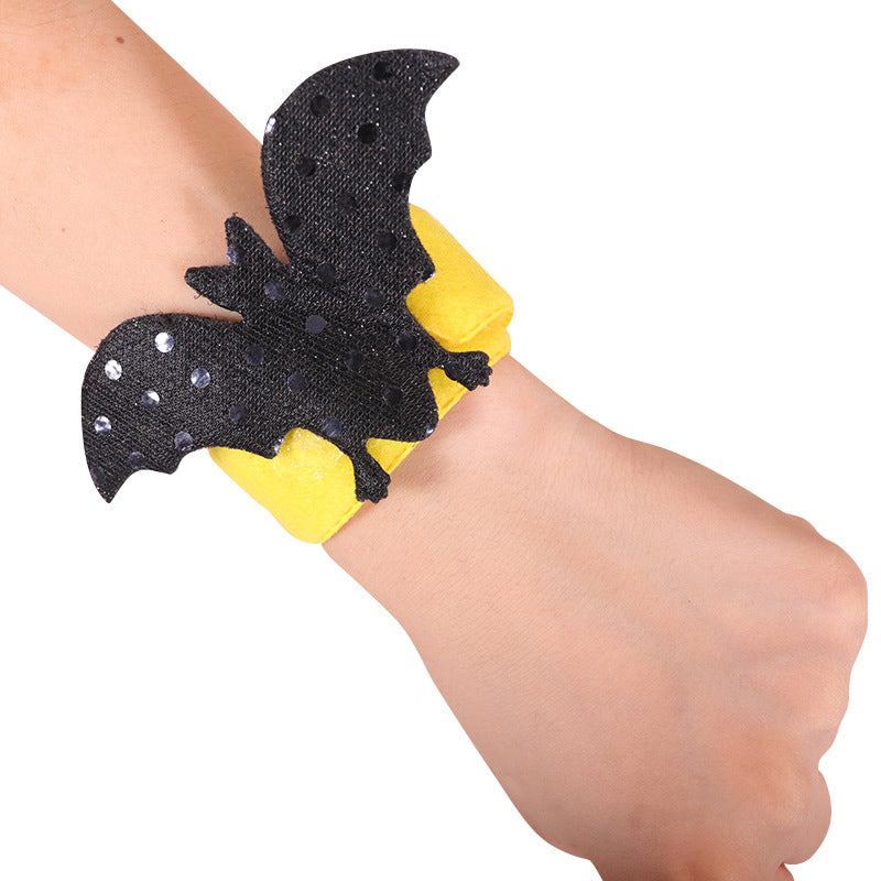 Halloween Bracelet Slap Bracelet Childhood Fashion Memory Bracelet, 12 PCs