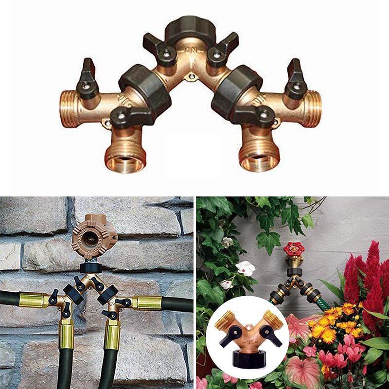 Garden Two-Way All Copper Ball Valve