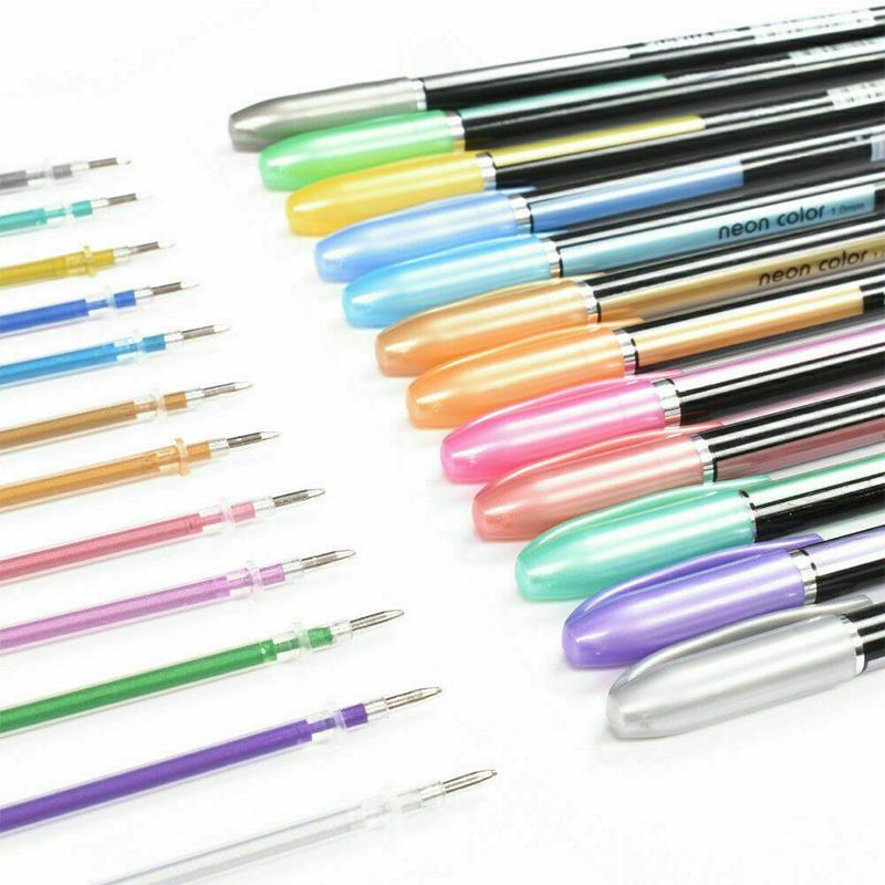 Gel Pen Coloring Set