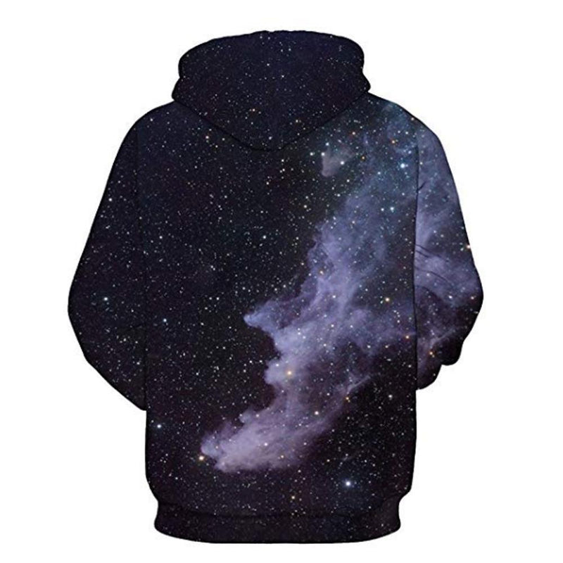 3D Galaxy Printed Hoodie