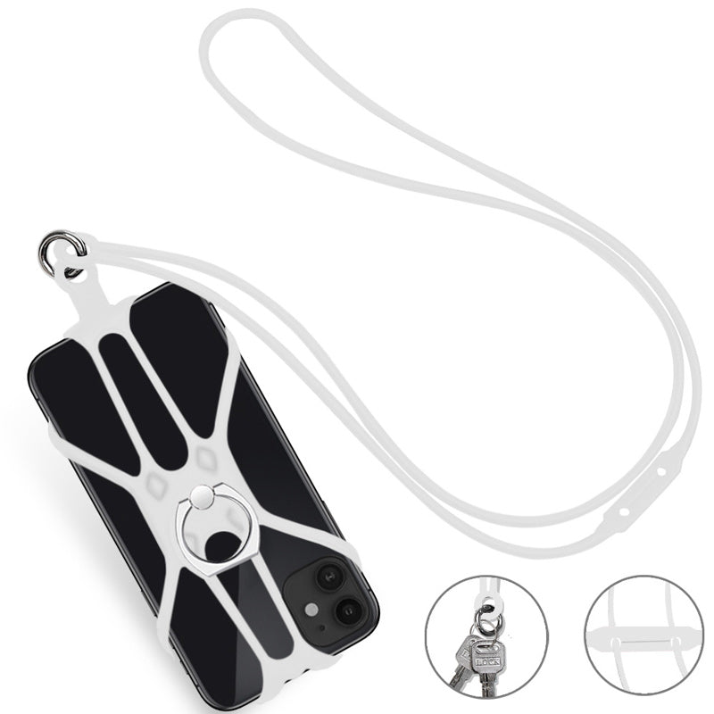 Universal Silicone Lanyard Phone Holder