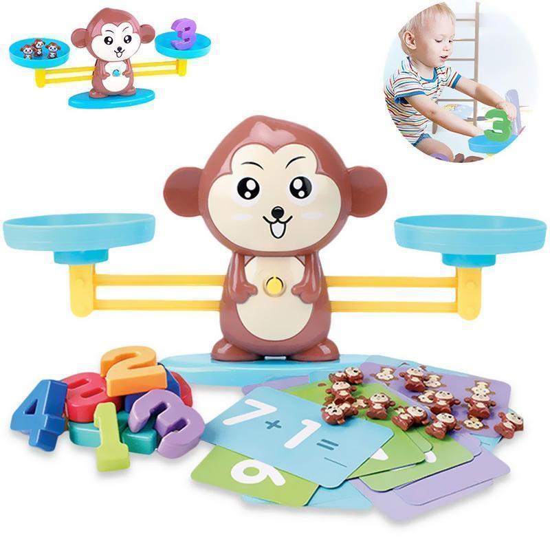 Monkey Balance Cool Math Game for Kids