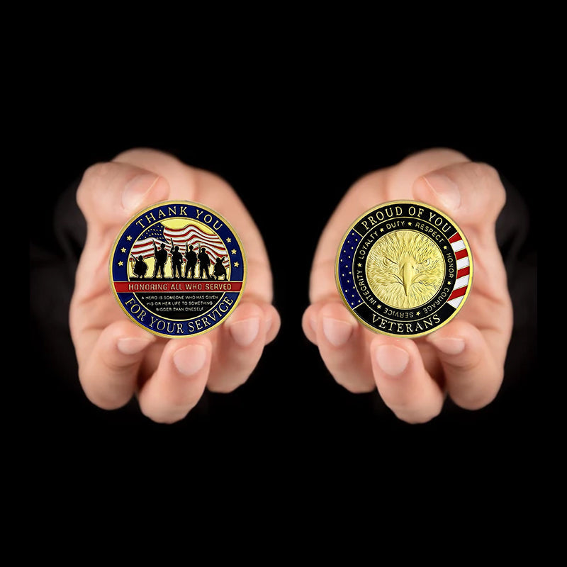 (Pre-sale) ”Thank You for Your Service“ Souvenir Coin