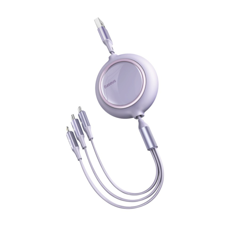 3 in 1 Retractable USB Charging Cable