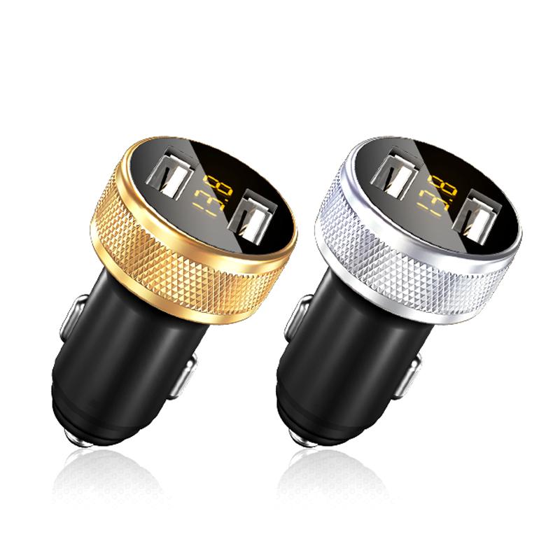 Dual USB Charging Car Cigarette Lighter