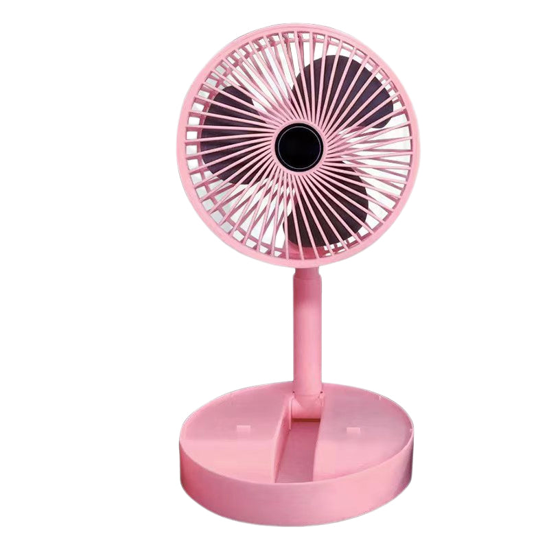 Telescopic Folding Fan(Rechargeable 2000mAh)