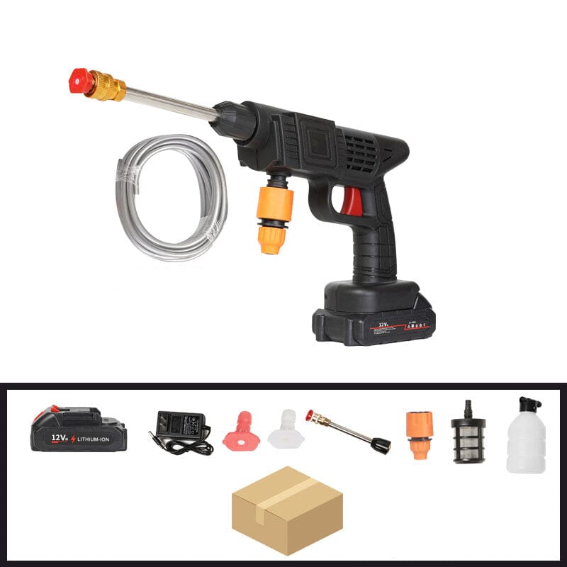 Cordless Portable High Pressure Spray Water Gun Set